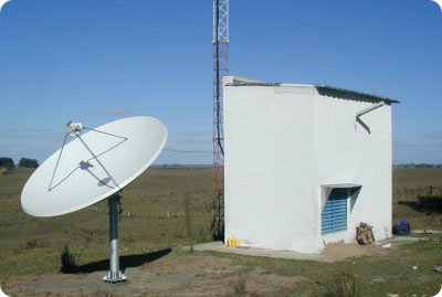 Instalación de antenas parabólicas en lugares poco comunes