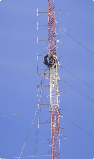Torre emisora FM Principal
